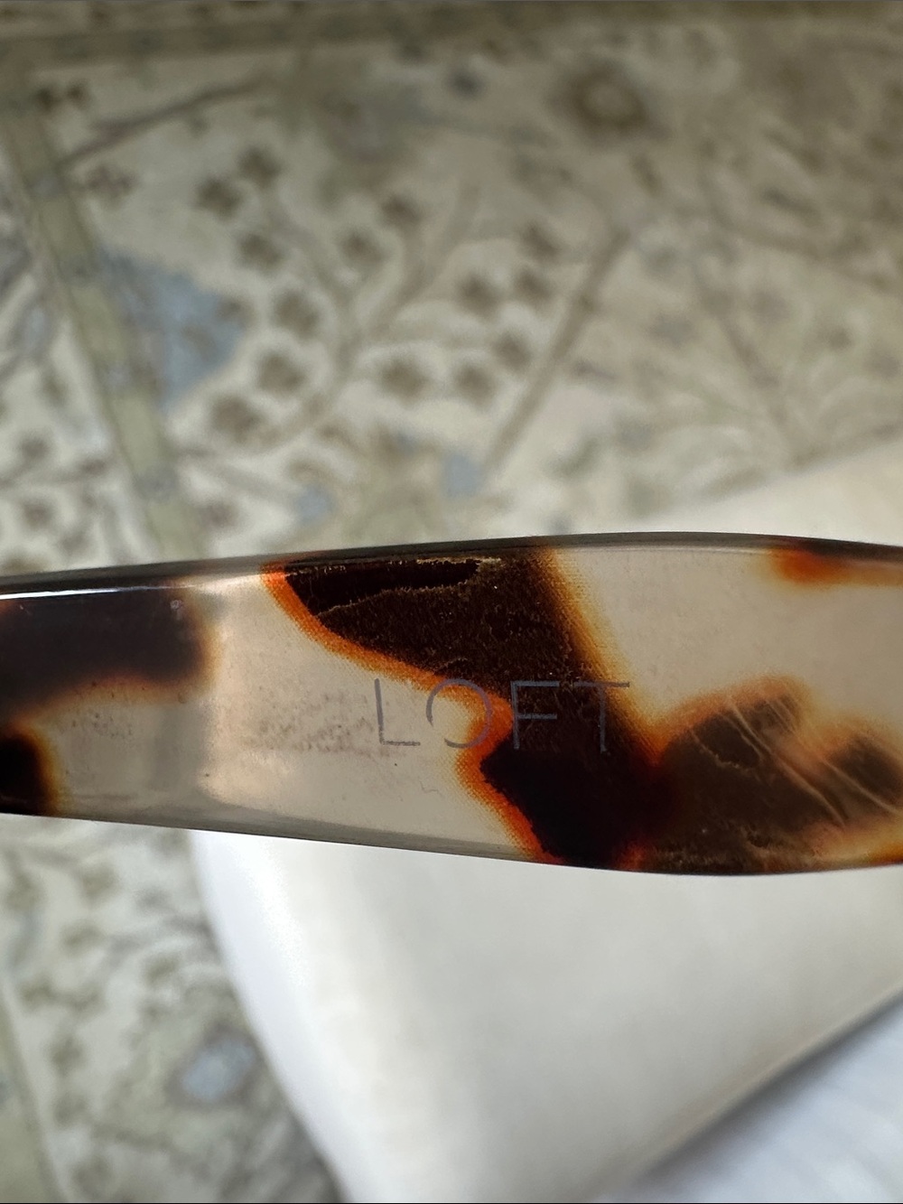 LOFT Tortoiseshell Cat-Eye Sunglasses - Brown - Picture 4 of 6